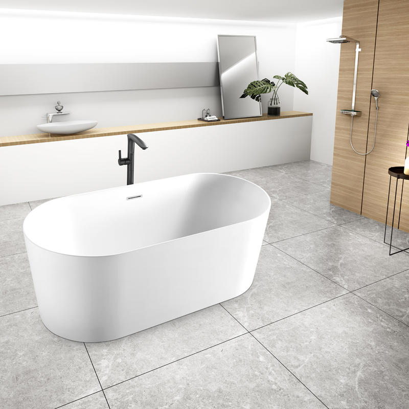 Free Standing Acrylic Bathtub Simple Bath SP1872